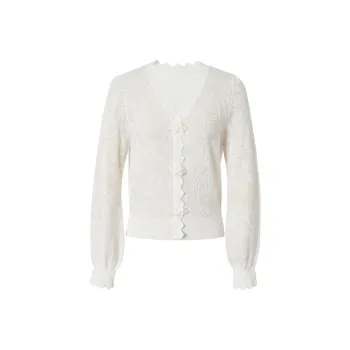 BADINA Knitwear Women's Pearl White