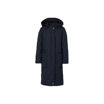 Burberry Detachable Hood Quilted Coat