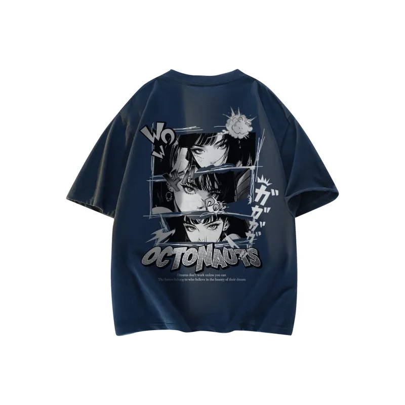 Small Columns Under The Sea T Shirt Unisex-4