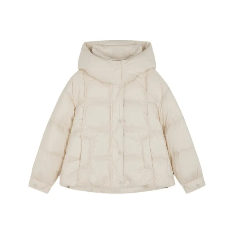 IHIMI Down Jacket Women's Cream White-0