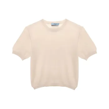 PRADA Layered Crewneck Jumper