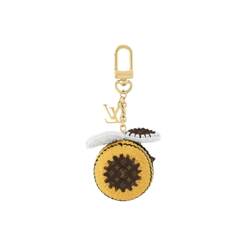 LOUIS VUITTON Bee Lv Crochet Bag Charm-1