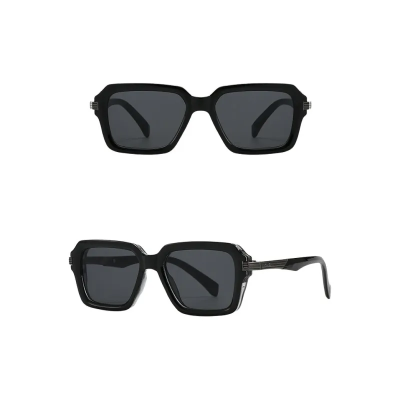 JEANSWEST Metal Square Sunglasses Unisex-8