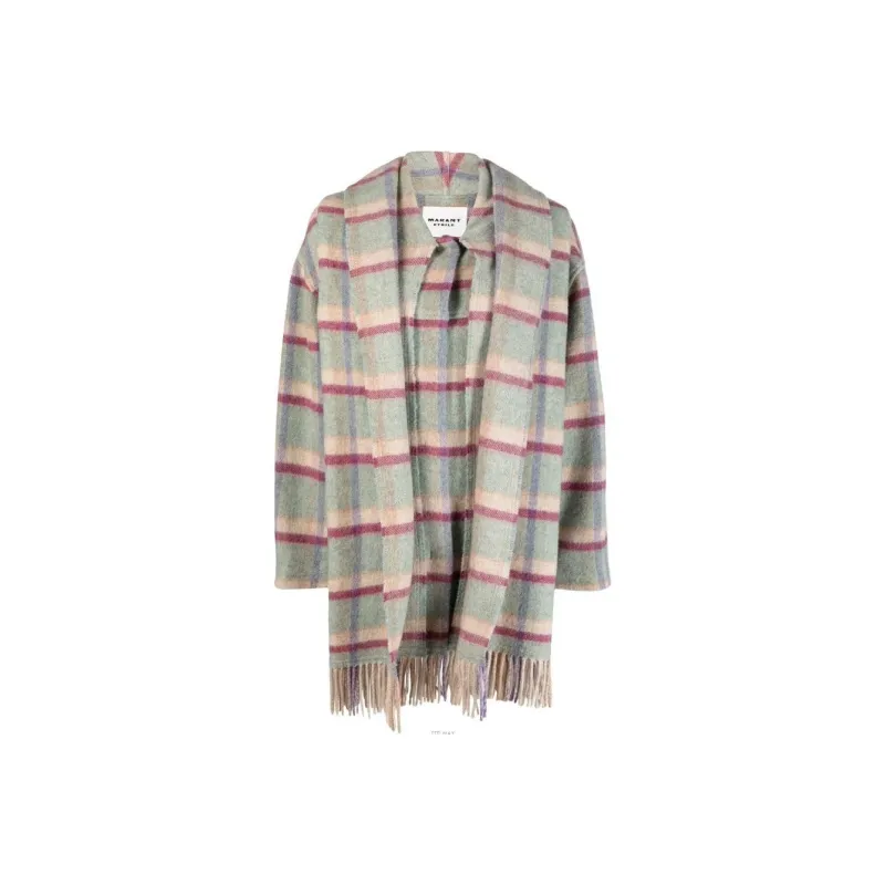 ISABEL MARANT ETOILE Coats Women's Green-0