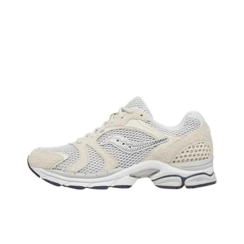 Nordstrom x Saucony ProGrid Triumph 4 Slip Resistant And Breathable Low Top Casual Running Shoes Unisex White