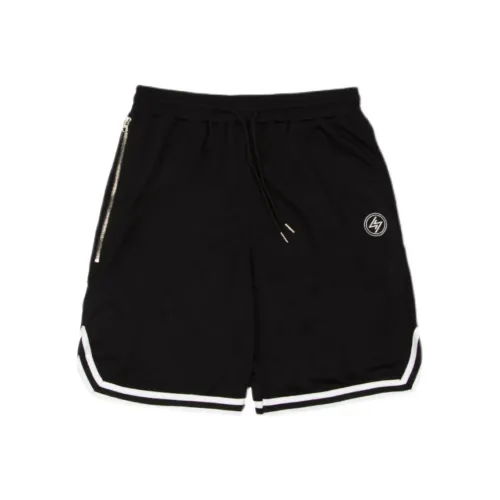 TIP OFF Casual Shorts Unisex Black
