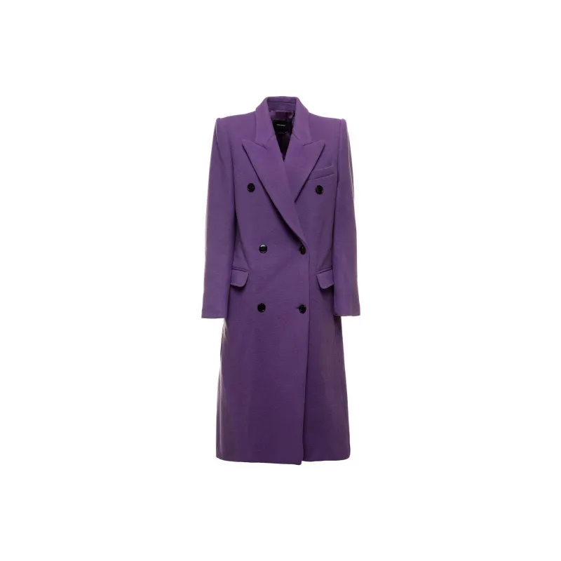 ISABEL MARANT Double Breasted Longline Coat-0