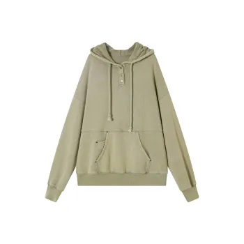 Ouyang Sweatshirt Women's Khaki Green