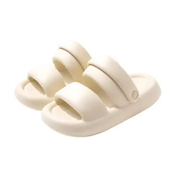 Beerus Home Outdoor Reversible Slippers White