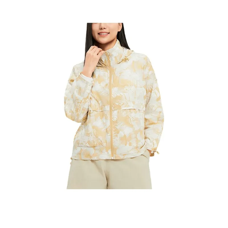 Columbia Transit Jacket Women's Yellow White-0