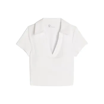 Hollister Polo Shirt Women's White