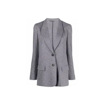 Brunello Cucinelli Longline Single-Breasted Coat