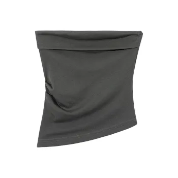 Ouyang Strapless Tops Women's