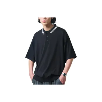 FREAK'S STORE Polo Shirt Men's Black × White