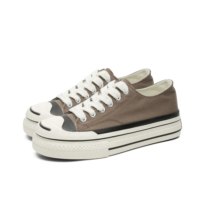 OUGLEMEN Slip Resistant, Abrasion Resistant, And Balanced Canvas Shoes Men's Box-18