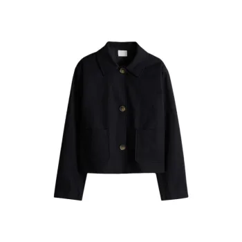 H&M Jackets Coats Women's Marine Blue