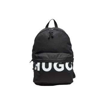 HUGO BOSS Polyester Backpack Regular Unisex Black