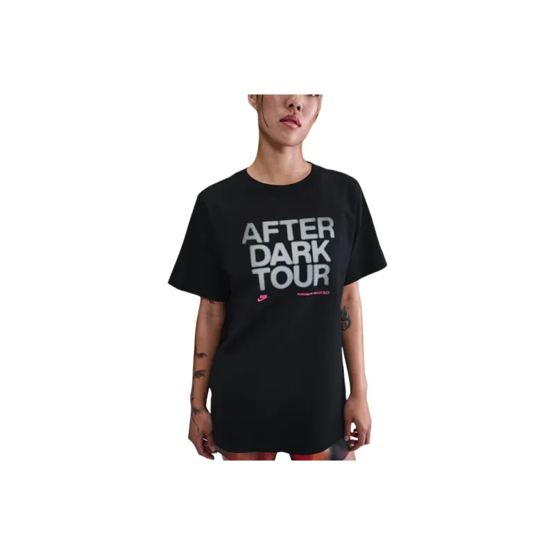 Nike After Dark Tour Women's Loose Short Sleeve T Shirt-0
