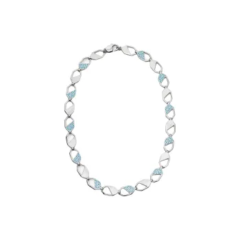 FENDI Brass Necklaces Unisex Silver