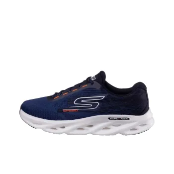 Skechers GO RUN Swirl Tech Speed Low Top Running Shoes Men's Blue