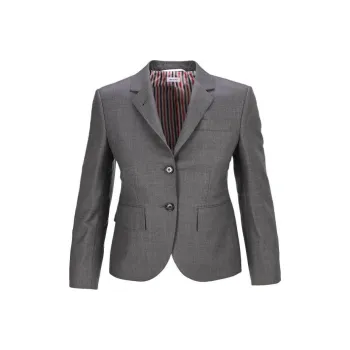 THOM BROWNE Single Breasted Tailored Blazer