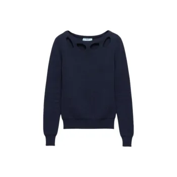 PRADA Cotton Boat neck Sweater