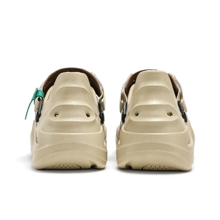Mulinsen Summer Cool And Trendy Outerwear With Soft Rebound, Squashy, And Bouncy Feeling Beach Sandals Clogs Men's-2