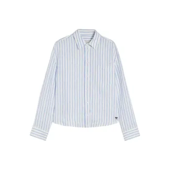 WEEKEND MaxMara Nolana Striped Button up Shirt