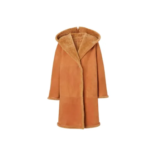 Burberry Coats Women's Yellow