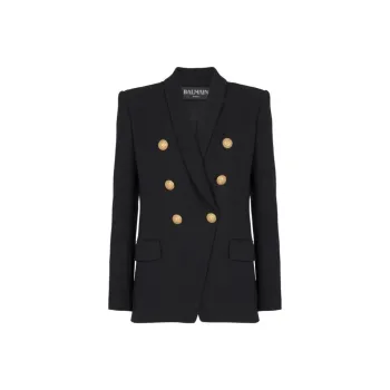 BALMAIN Double Breasted Blazer 'Black'