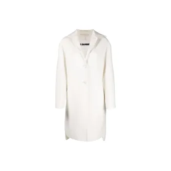 JIL SANDER Coats Women's White