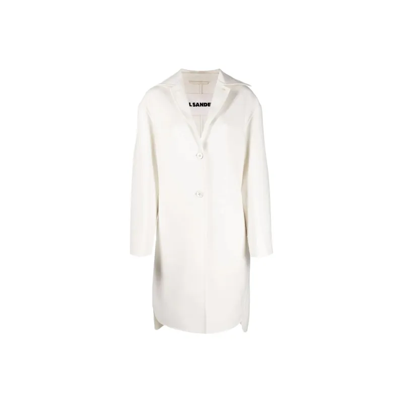 JIL SANDER Coats Women's White-0