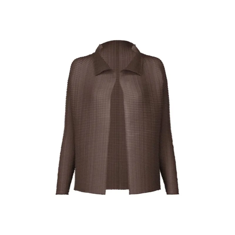 ISSEY MIYAKE Wooly Pleats Jacket-0