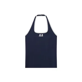 Rest&Recreation SS25 HALTER NECK SLEEVELESS Camisole Women's Marine Blue