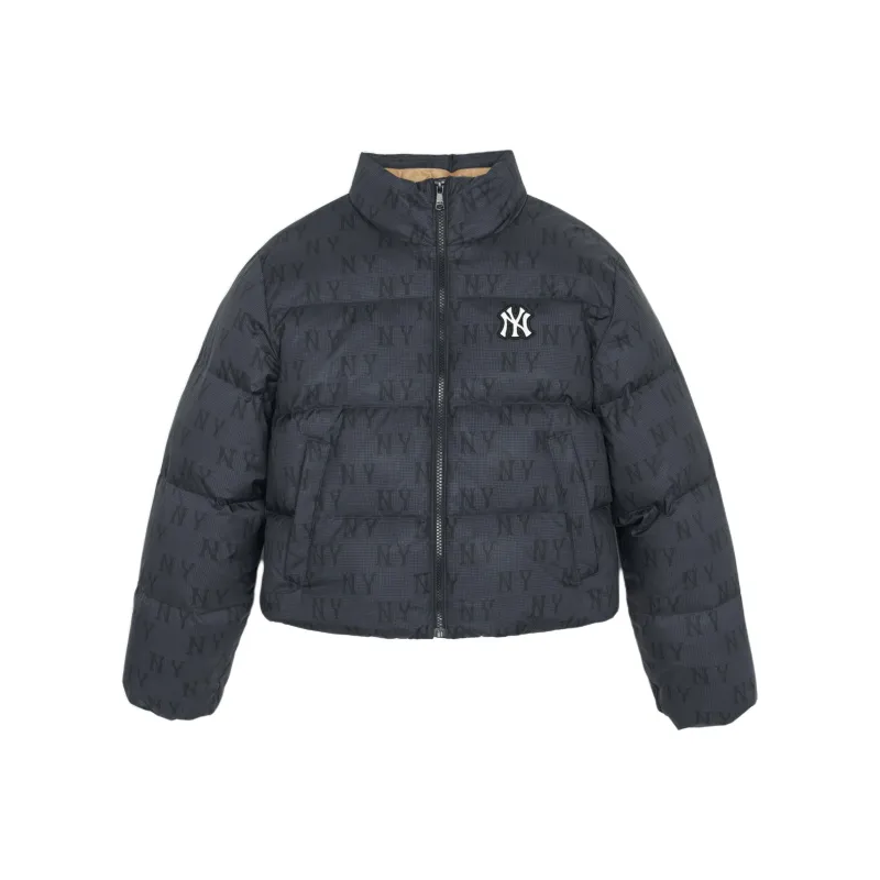 MLB MONOGRAM Series New York Yankees Team Down Jacket Women's Black-0