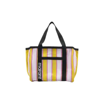 ISABEL MARANT Darwen Polyester Tote Bag, Shopping Bag, Handbag Women's Yellow