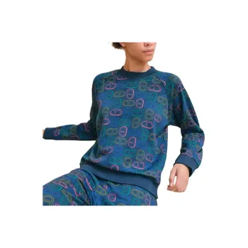 HERMES SS24 Sweatshirt Women's Abyss Blue