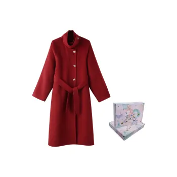 ANNECHEN Coat Women's Rusty Red