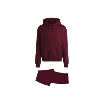 HUGO BOSS FW24 Casual Sportswear Men's Deep Red