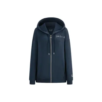 EMPORIO ARMANI EA7 FW23 Jackets & Coats Women's Navy Blue