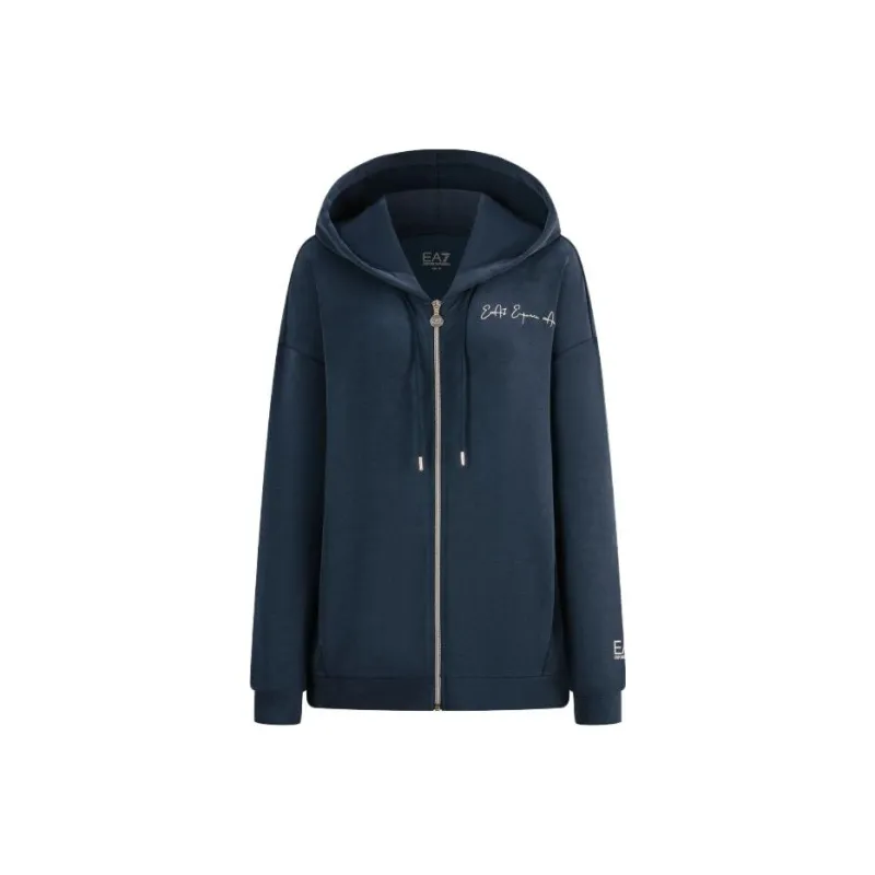 EMPORIO ARMANI EA7 FW23 Jackets & Coats Women's Navy Blue-0