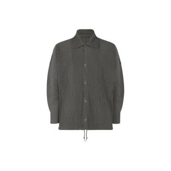 Homme Plissé Issey Miyake Mc March Jacket 'Charcoal Grey'