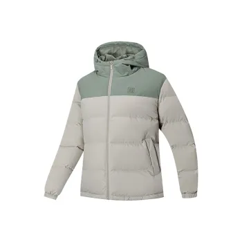 Erke Life Collection Down Jacket Women's Clear Shadow Green