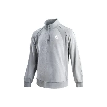 Qinkung Sweatshirt Women's Light Heather Gray