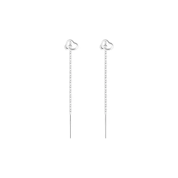 Daisy Dream 999 Fine Silver Earrings Women's