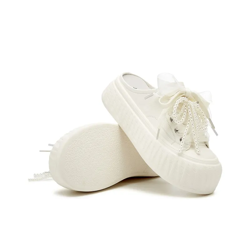 Jin Baichuan Fringe Abrasion Resistant Closed Toe Slippers Women's-3