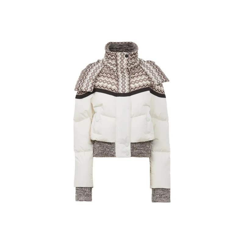 Chloé Printed Puffer Jacket-0
