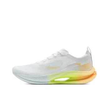 XTEP Cushioning Coverage Low Top Casual Running Shoes Women's White Orange