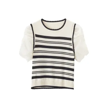 XIANGYING Knitwear Women's Beige