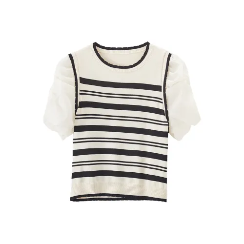 XIANGYING Knitwear Women's Beige